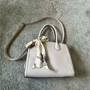 Aldo Crossbody Purse Handbag Beige/Taupe.